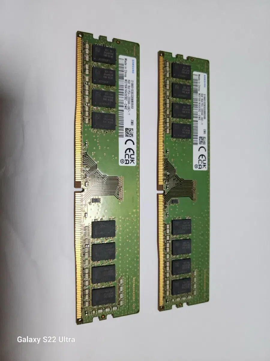 삼성메모리카드8GB DDR4  3200AA 개당15000원