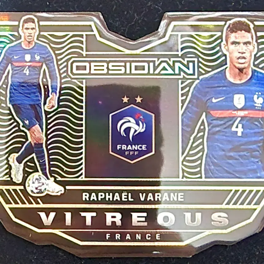 panini obsidian RAPHAEL VARANE 한정카드 2장