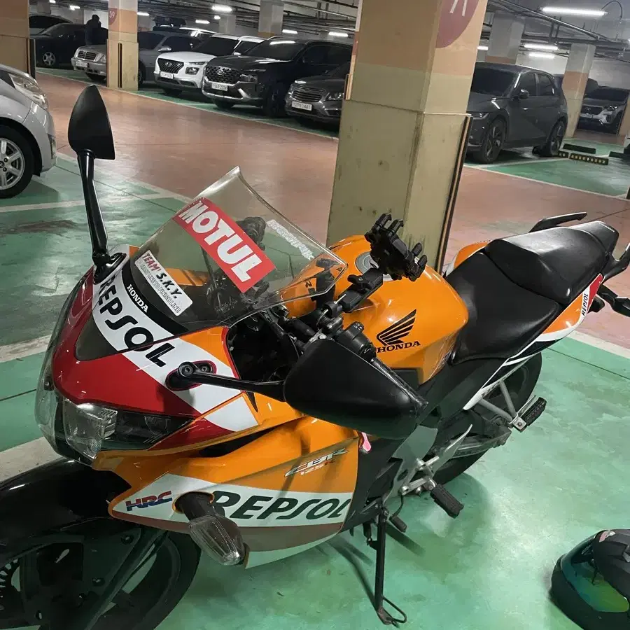 혼다 cbr125 랩솔 개인