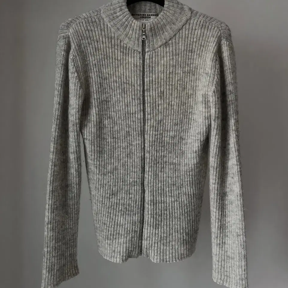 Katharine Hamnett London Mohair Knit Zip