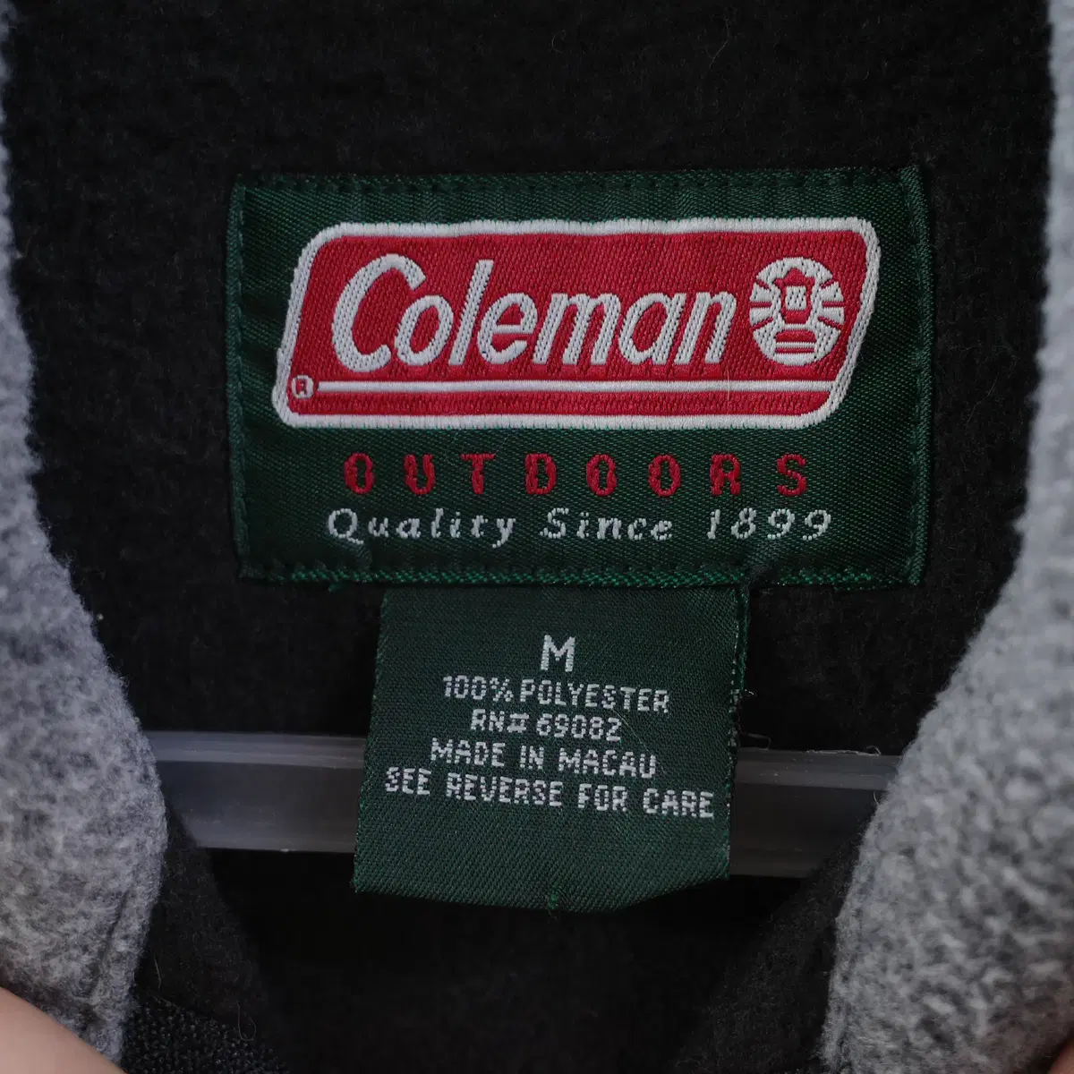 COLEMAN 플리스 집업