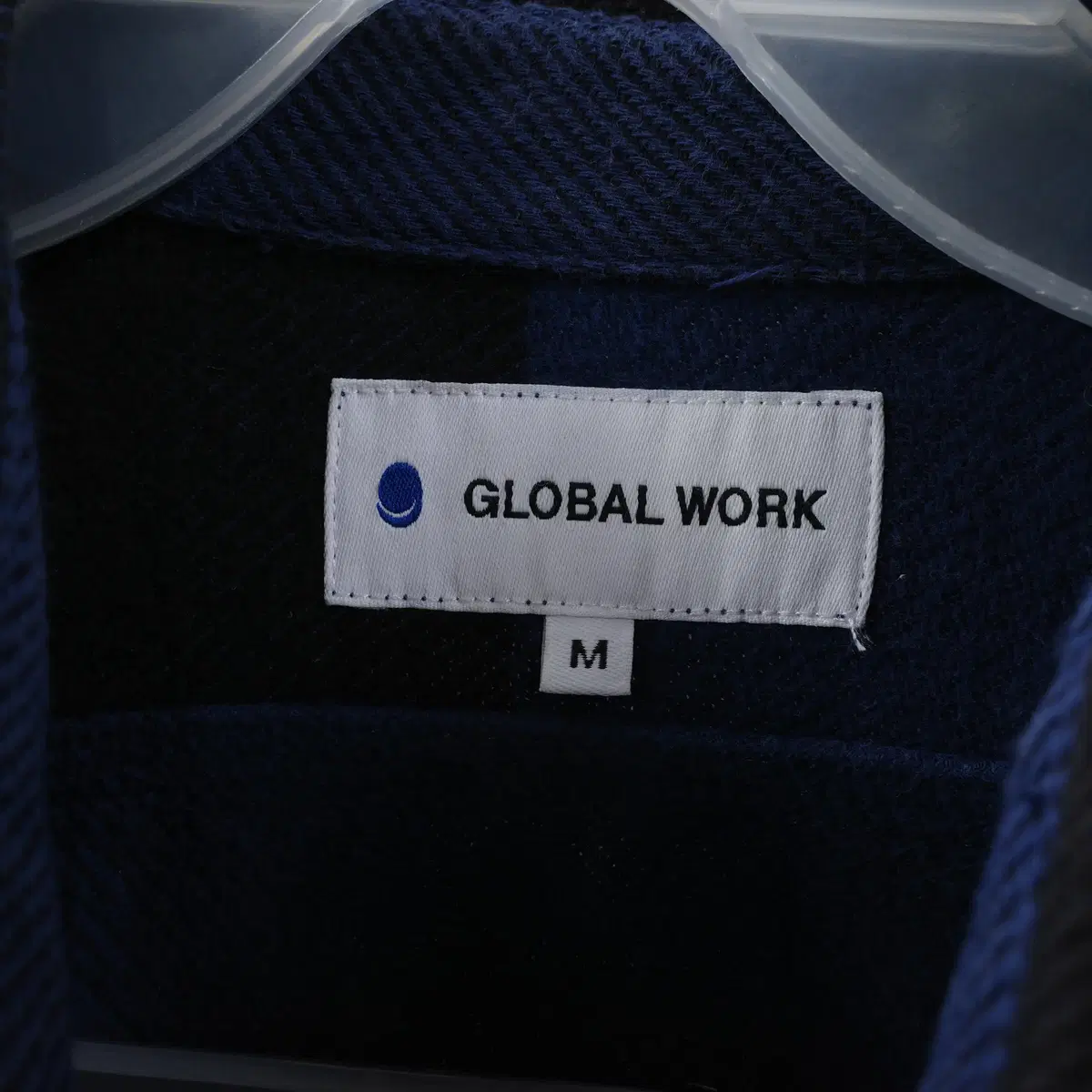 GLOBAL WORK 체크 셔츠