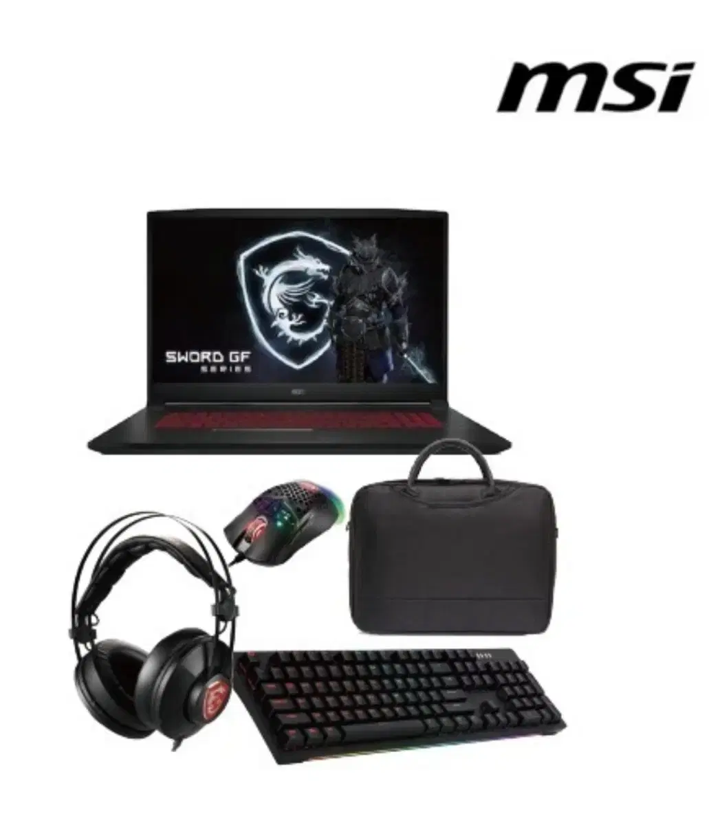 미개봉 MSI GF76 B13VFK 게이밍노트북 +가방 풀세트