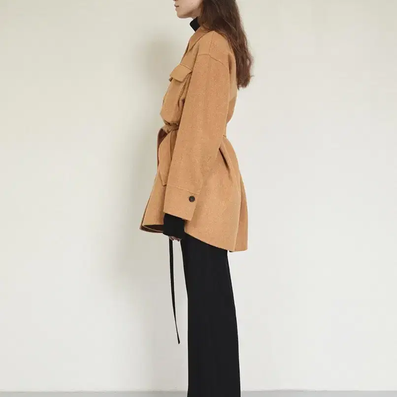 메종마레 handmade 2 pocket coat [IVORY]