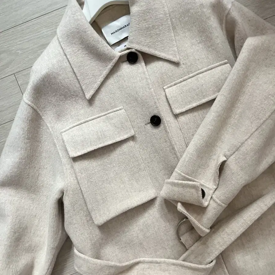 메종마레 handmade 2 pocket coat [IVORY]