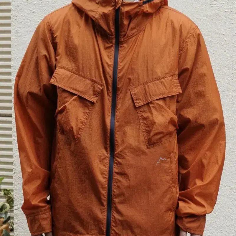 케일 cayl 나일론 워셔자켓 오렌지 nylon washer jacket