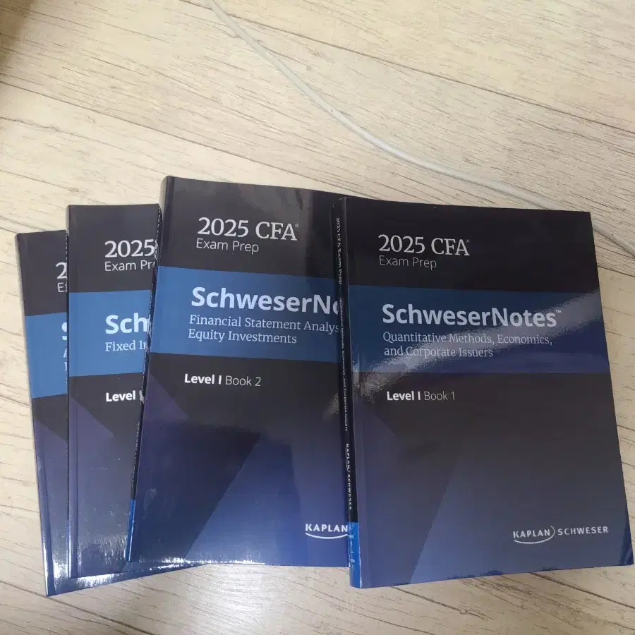 CFA Level 1 2025 Schweser Notes 슈웨이저 노트