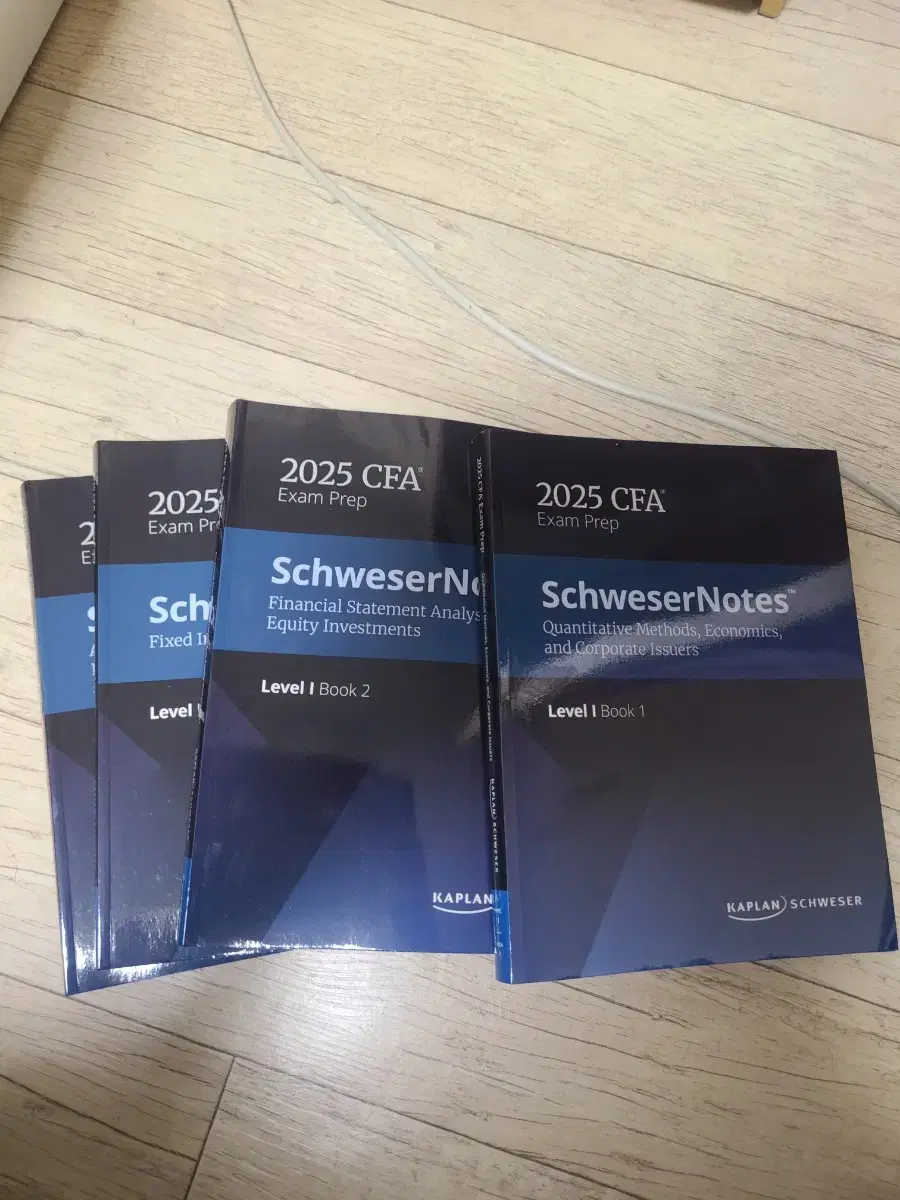 CFA Level 1 2025 Schweser Notes 슈웨이저 노트