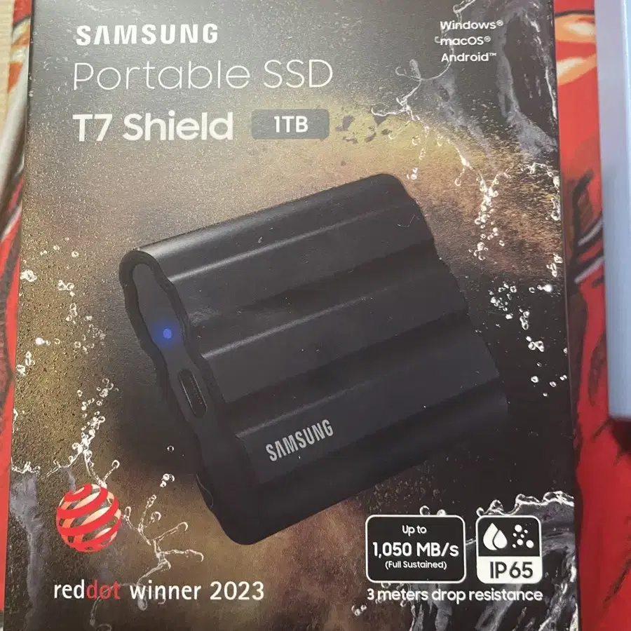 삼성 SSD T7 shield 1TB 미개봉