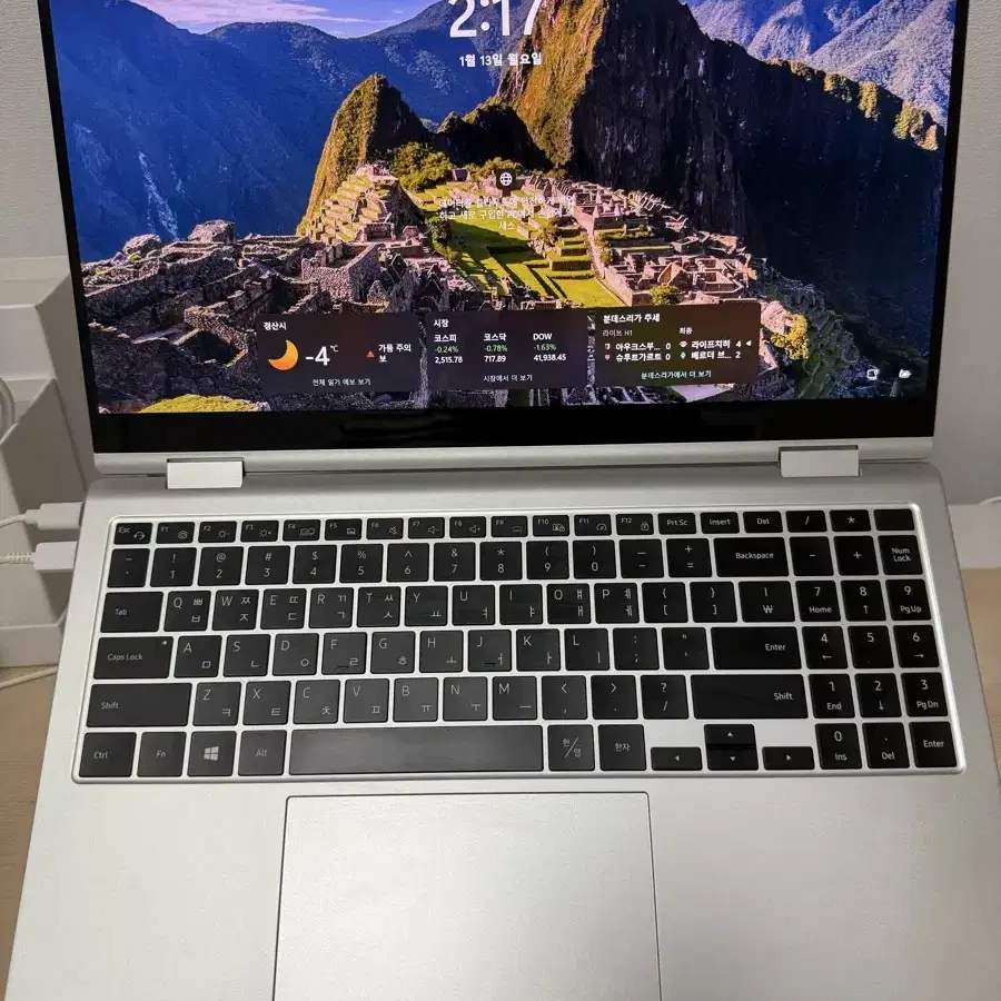 삼성갤럭시북pro360 15.6인치 그레이(NT950QDY-A51A)