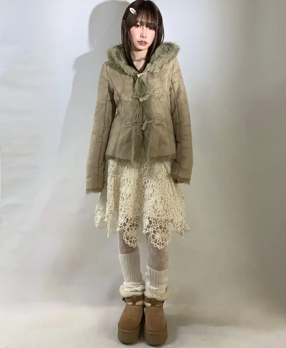 y2k gal vintage fur tteokbokki coat phantom house q vintage wise girl hiko