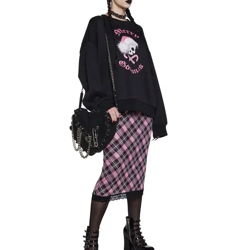 dollskill 돌스킬 하트 숄더백