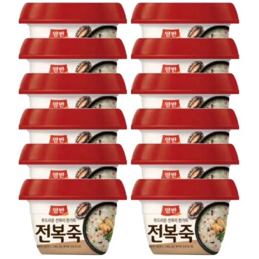 동원 양반죽 전복죽 285g 12개