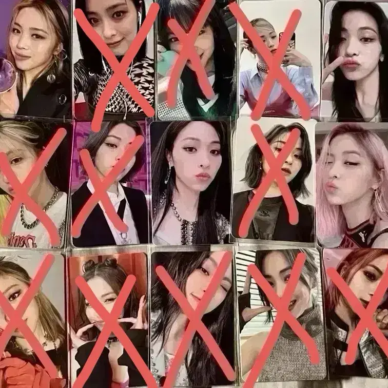 있지 포카 양도 예지리아류진채령유나 itzy 포토카드