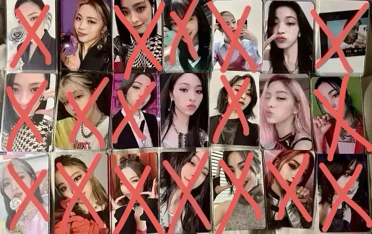 있지 포카 양도 예지리아류진채령유나 itzy 포토카드