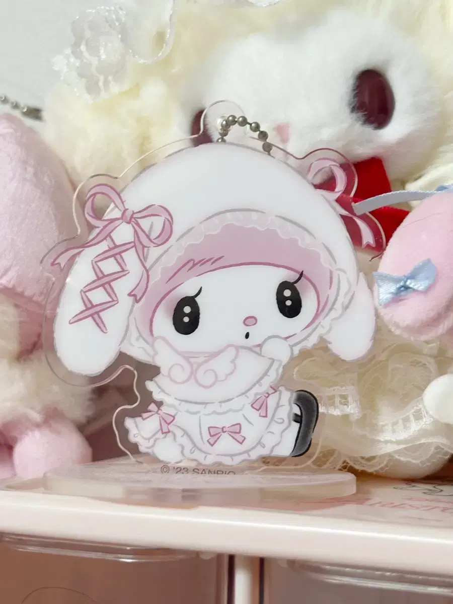 Sanrio My Melody Moonlit Melocoton Stand Acrylic Keyring