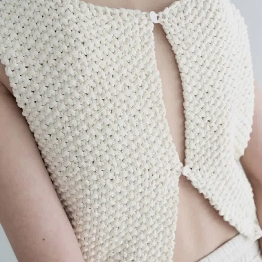 [LE17 SEPTEMBRE]917 Handmade Knitted Top