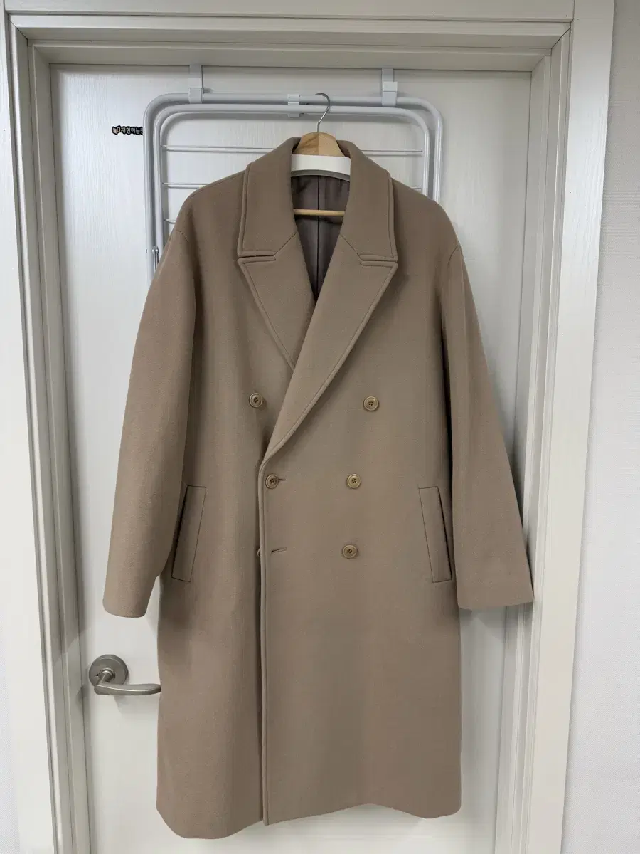 COUR MTR Overfit Double Long Coat Moka L size