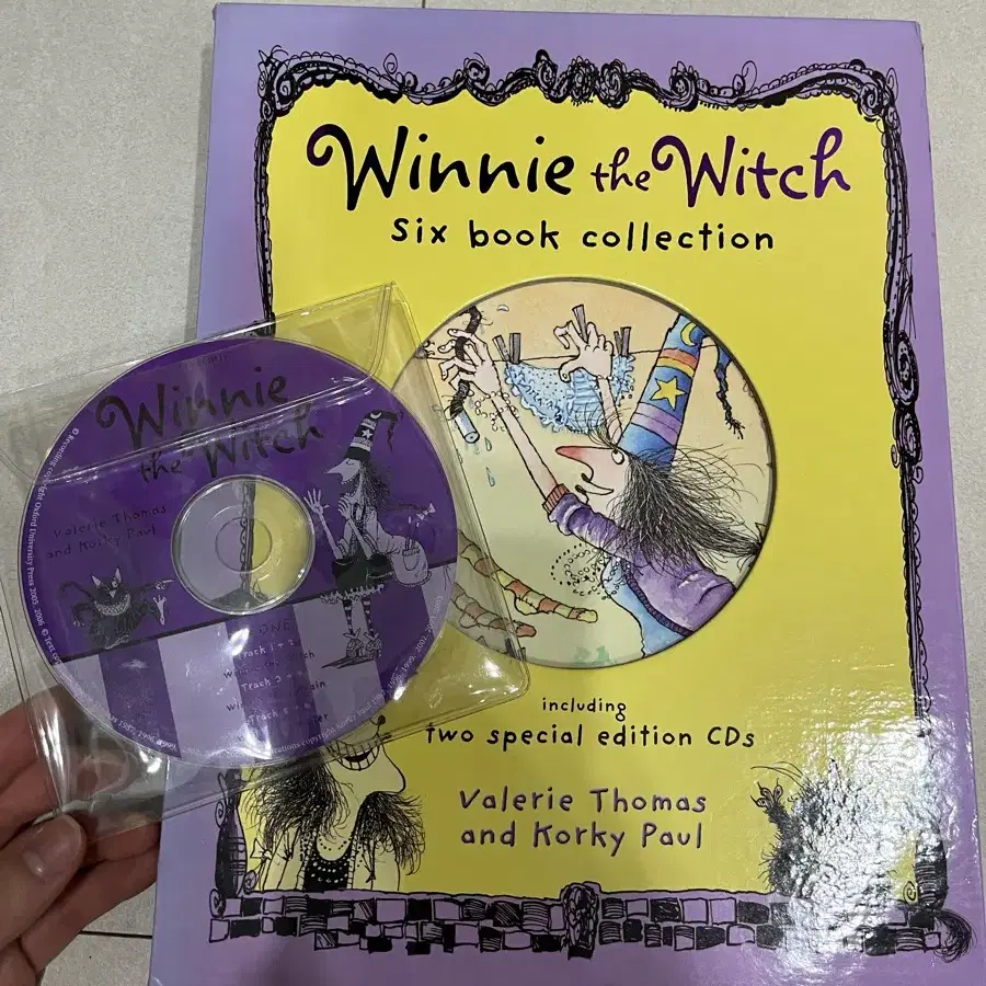 Winnie the Witch 위니더위치 영어그림책 시디 세트 6권