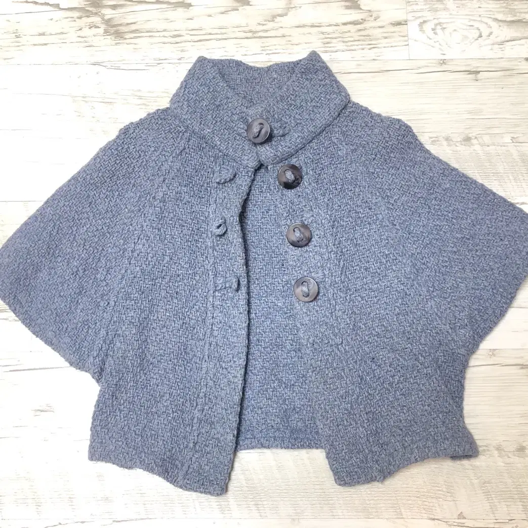 빈티지 가디건 Vintage blue knitted cardigan