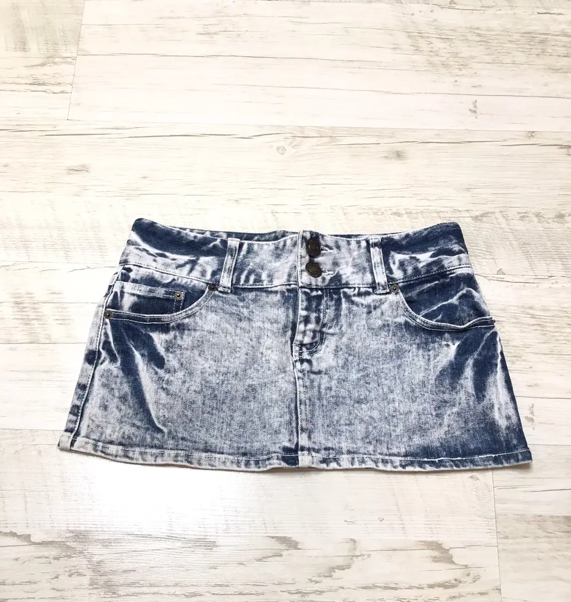 Vintage y2k denim lowrise skirt 빈티지 스커크