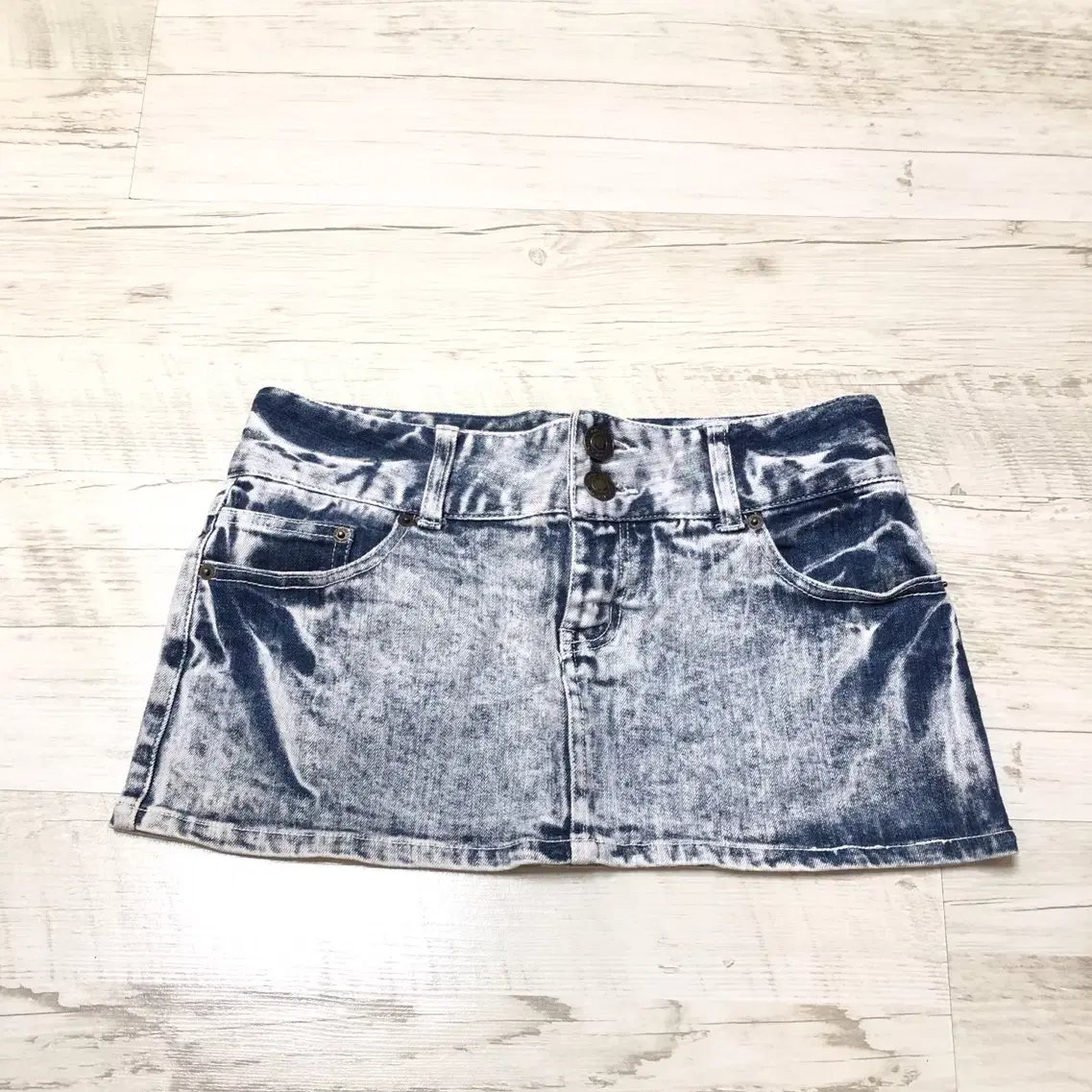 Vintage y2k denim lowrise skirt 빈티지 스커크