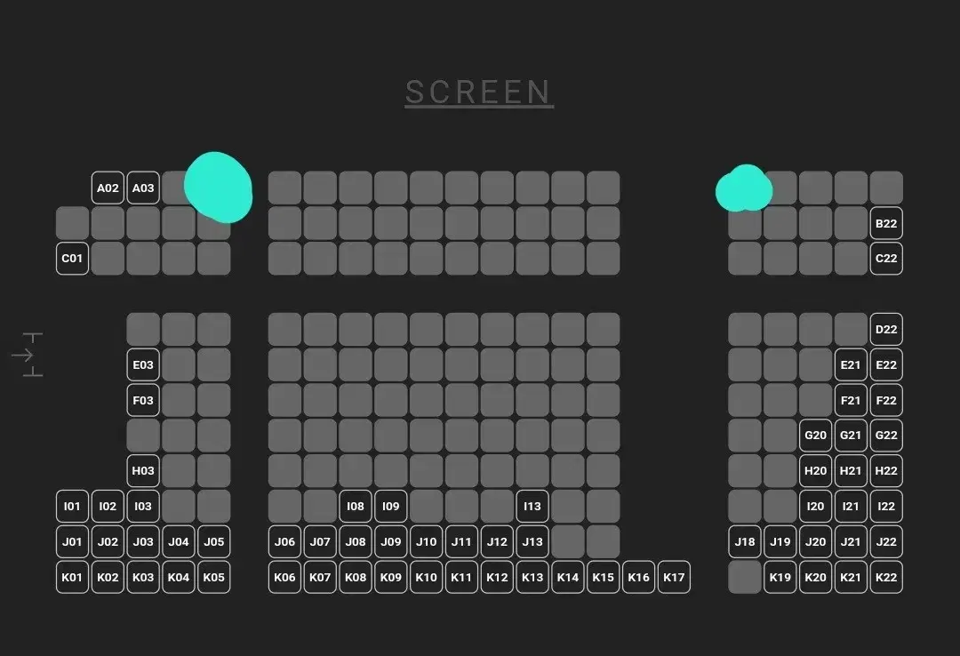 2/2(Sun) Row A Aisle Seats CGV Incheon 11 | Black Nuns Stage Greeting