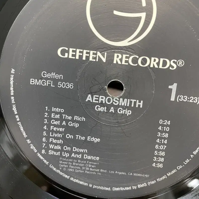 AEROSMITH GET A GRIP   LP / AA7188