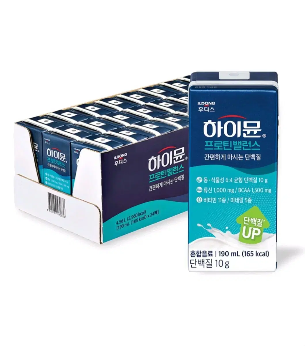 하이뮨 프로틴 밸런스 드링크믹스 RTD, 190ml, 24개