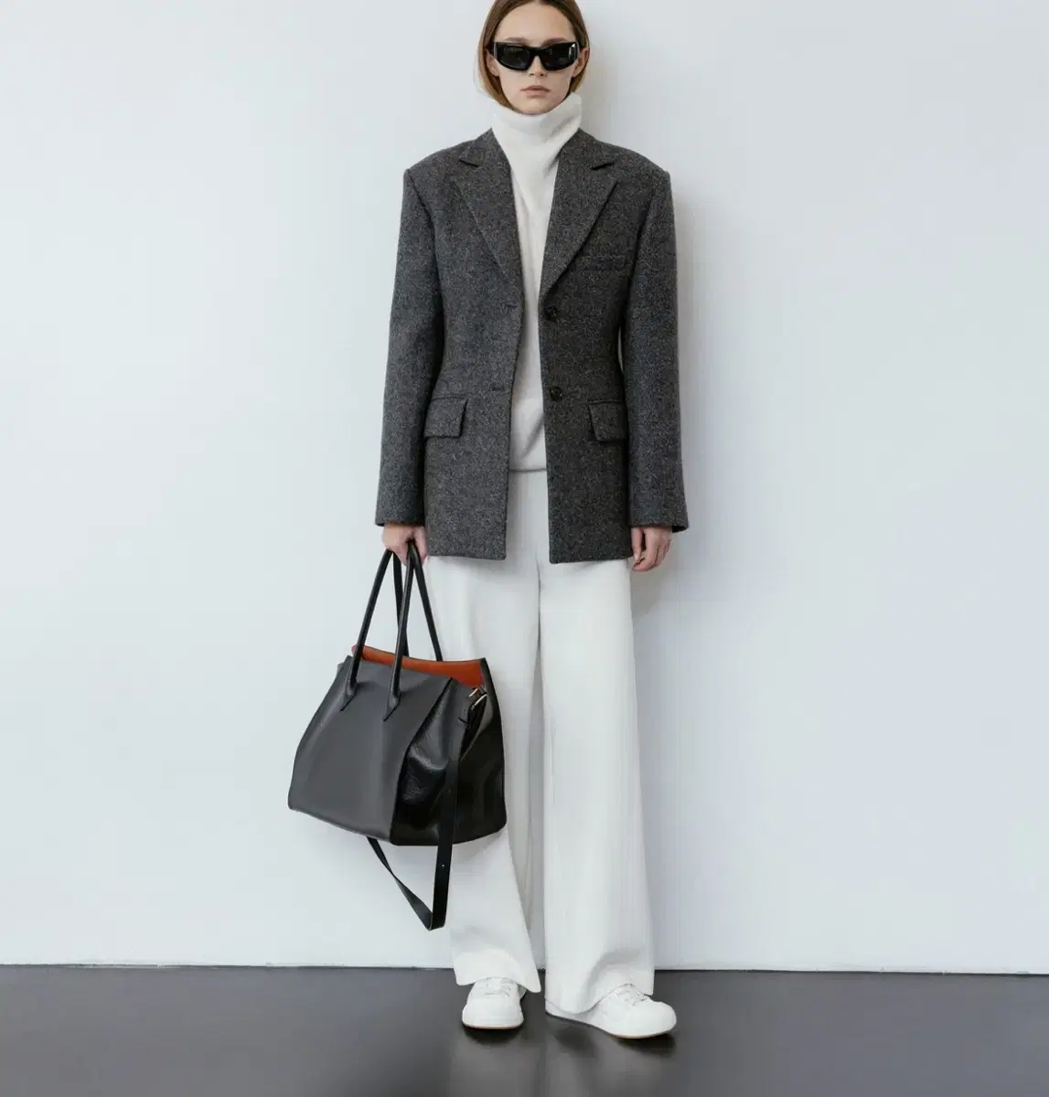 orr Rabishu Wool Blazer Gray Jacket