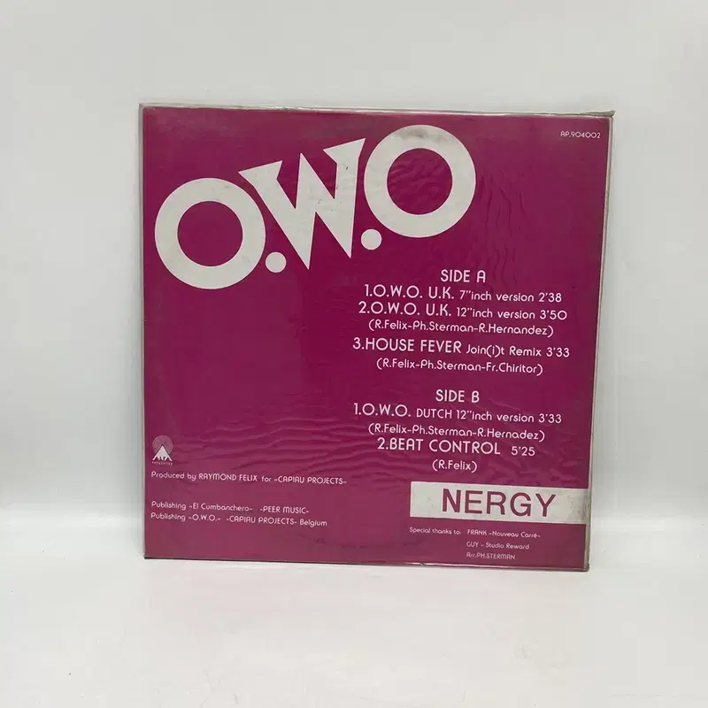 OWO ENERGY 미개봉   LP / AA7200