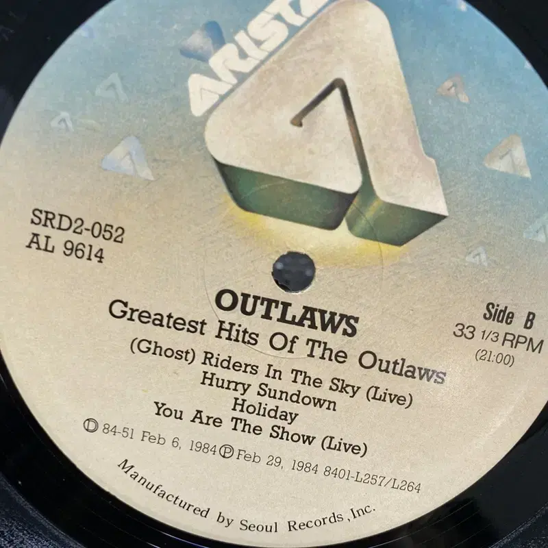 OUTLAWS  LP / AA7206