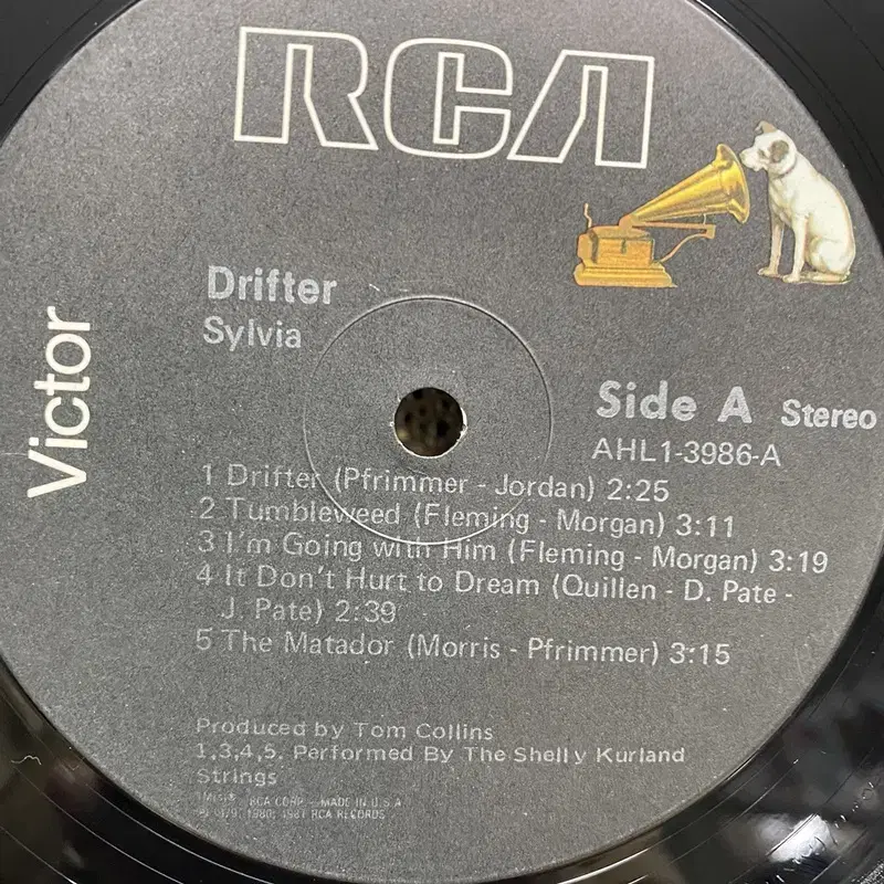 SYLVIA DRIFTER LP / AA7208