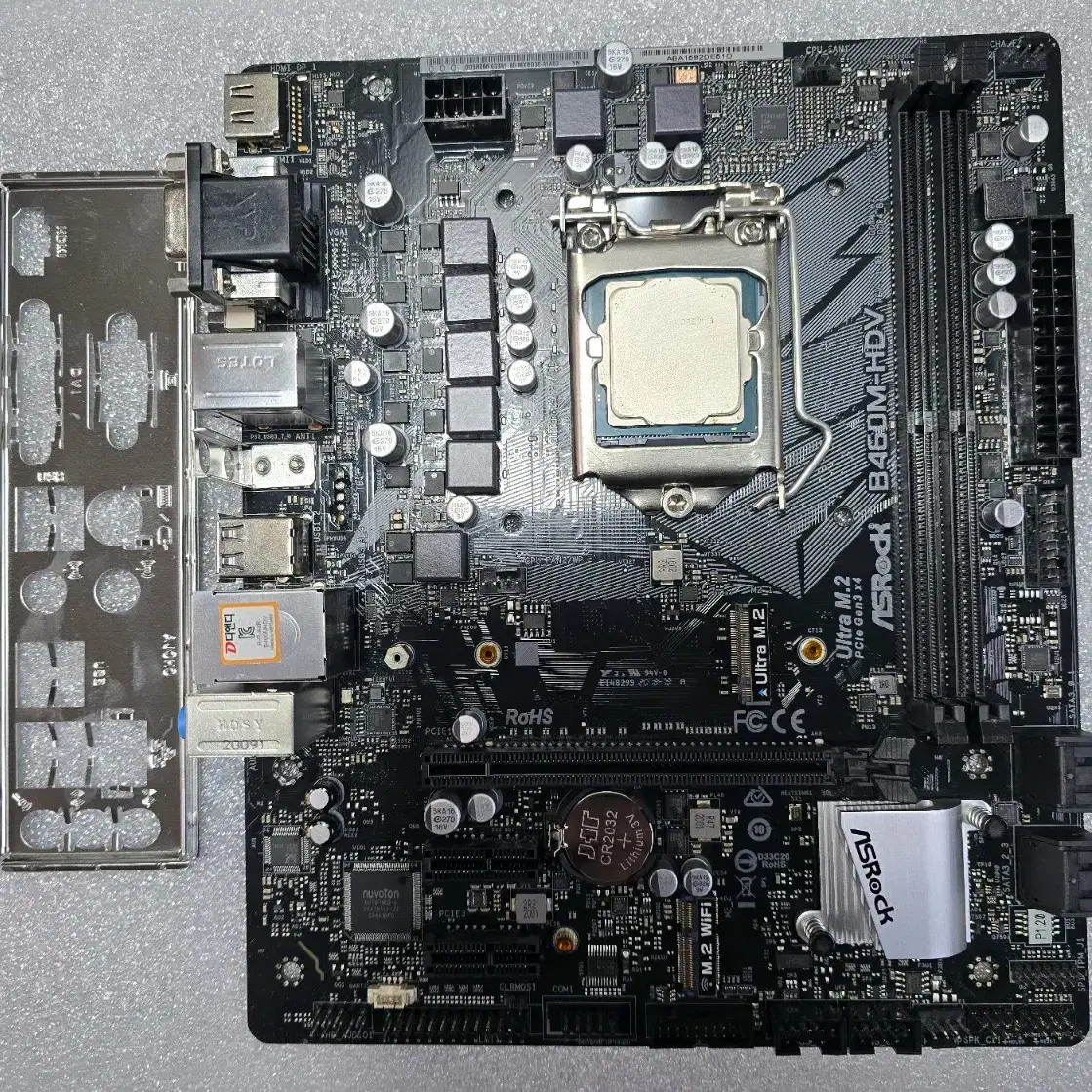 PC부품 CPU I3 10100 + M/B ASROCK B460M