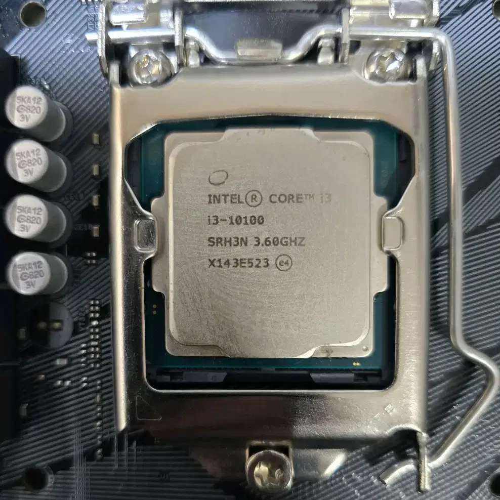 PC부품 CPU I3 10100 + M/B ASROCK B460M