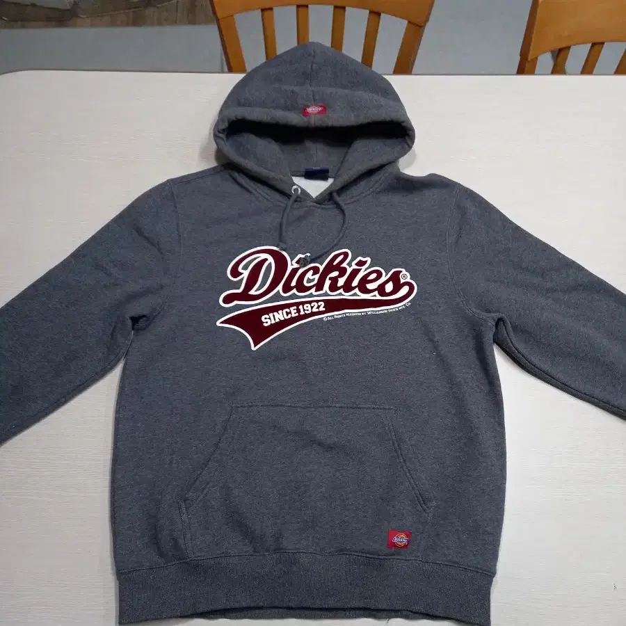 L100-XL105 Dickies 기모 후드티 그레이 L-549