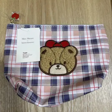 [새상품] 산리오 타이니참 파우치 BleuBleuet