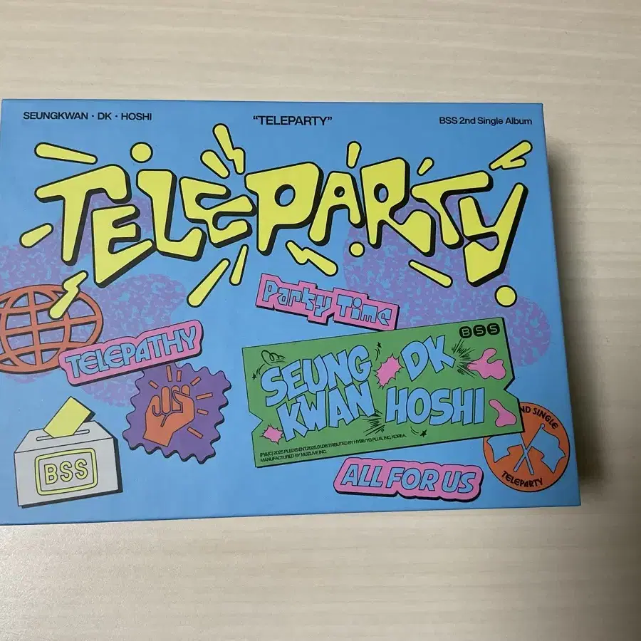 부석순 Teleparty 키트 포카 양도합니다