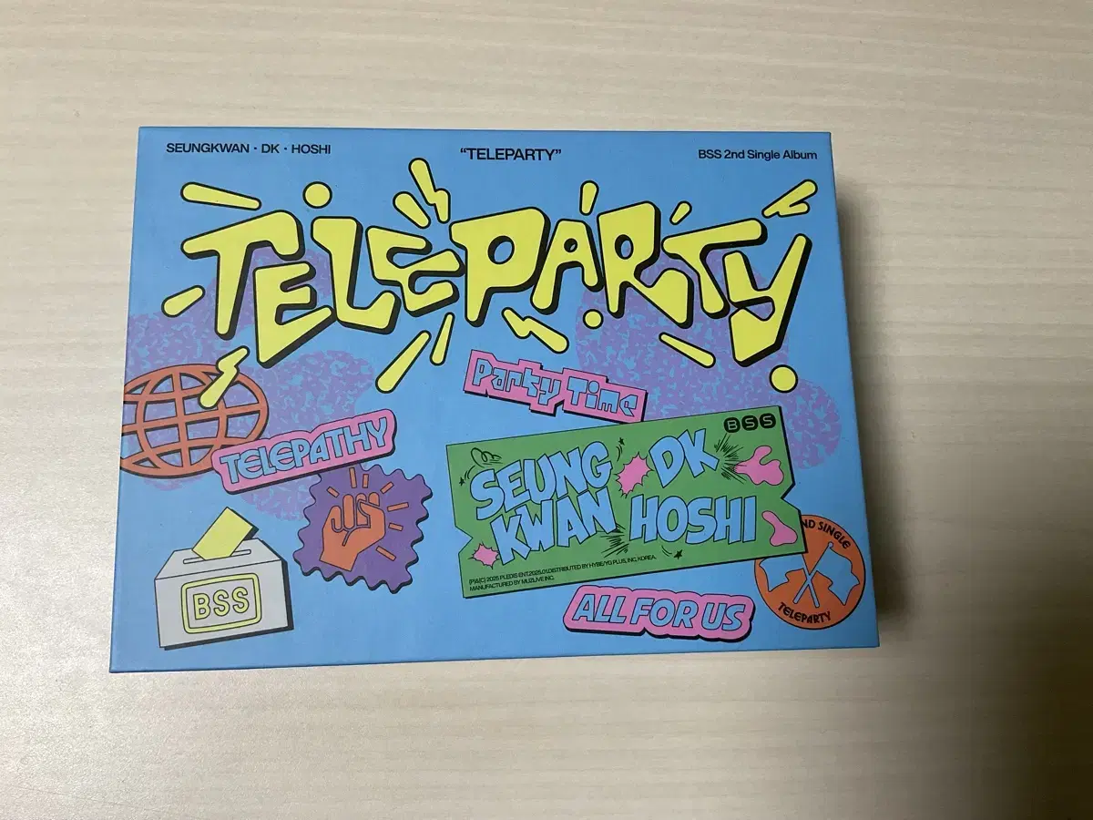 부석순 Teleparty 키트 포카 양도합니다