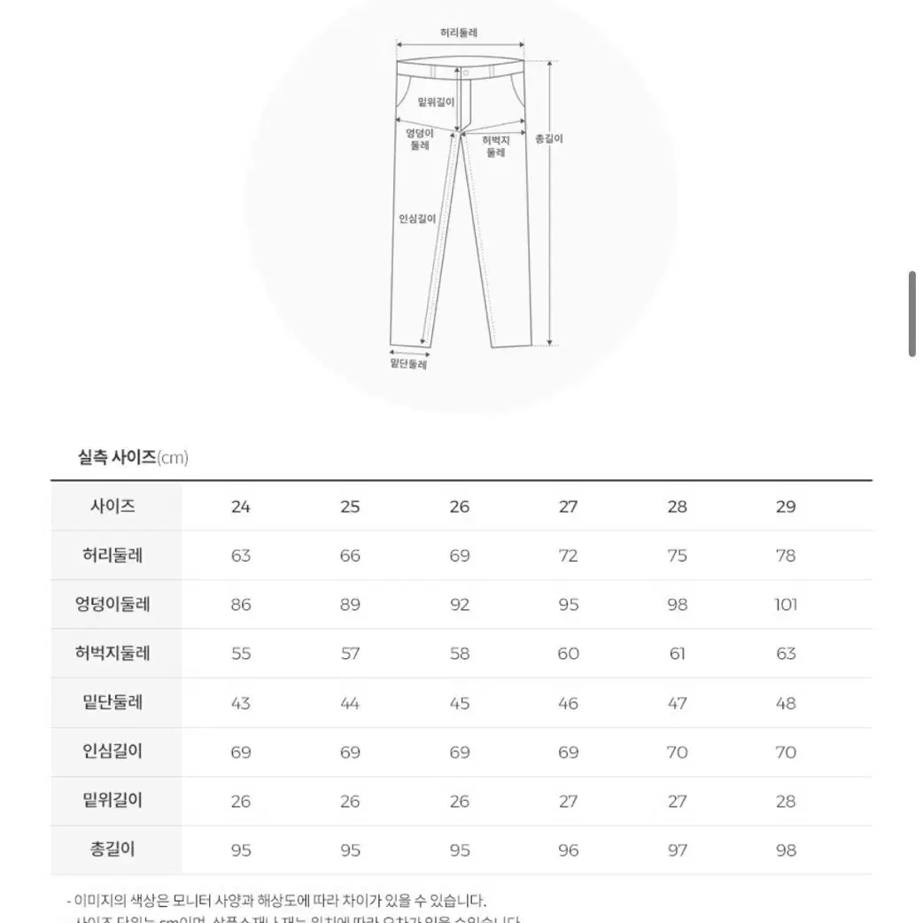 캘빈클라인 리바이스 게스와이드팬츠