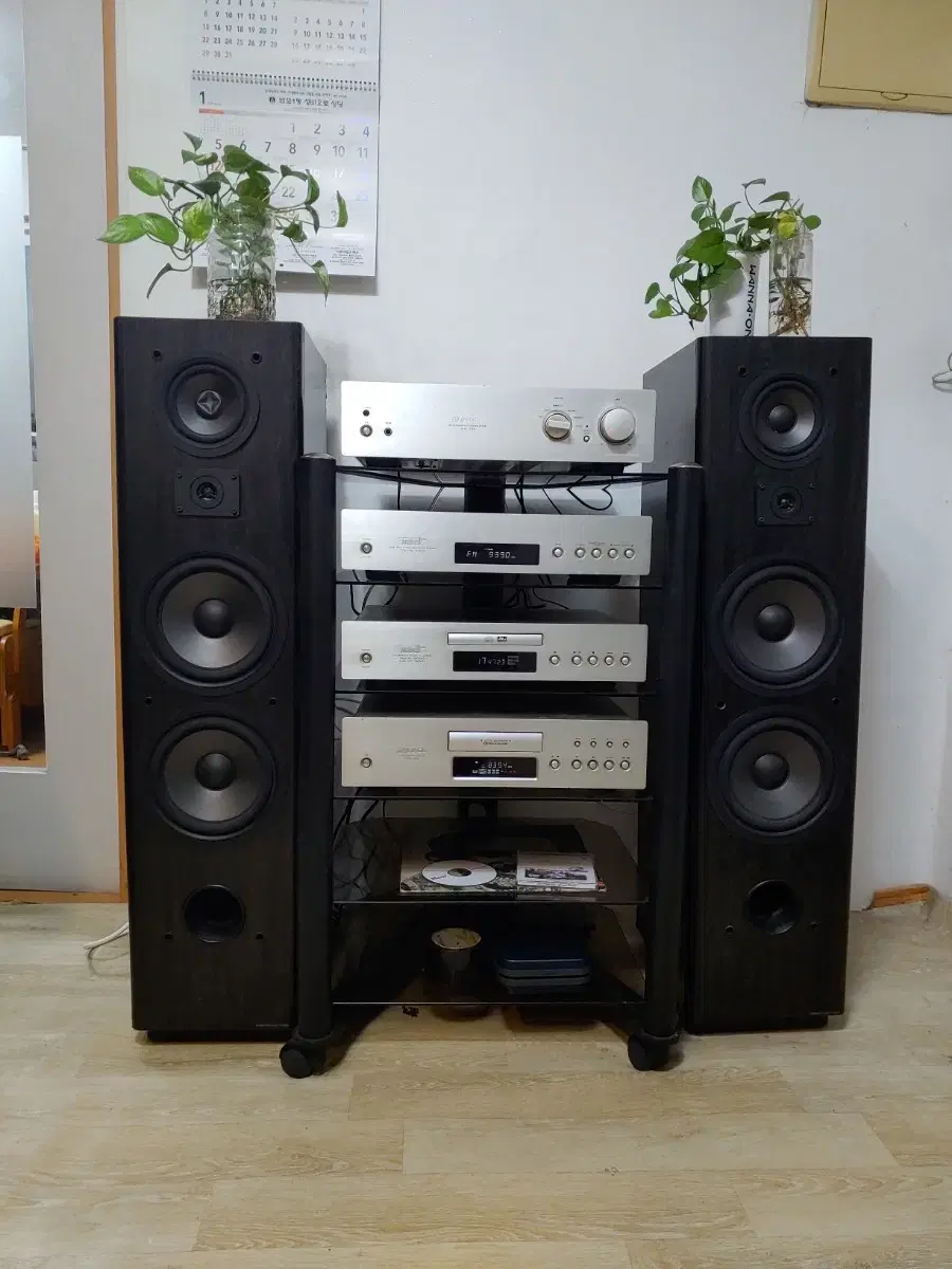Inkel mid-size 4-way audio, speaker full set (MAX 120W+120W)
