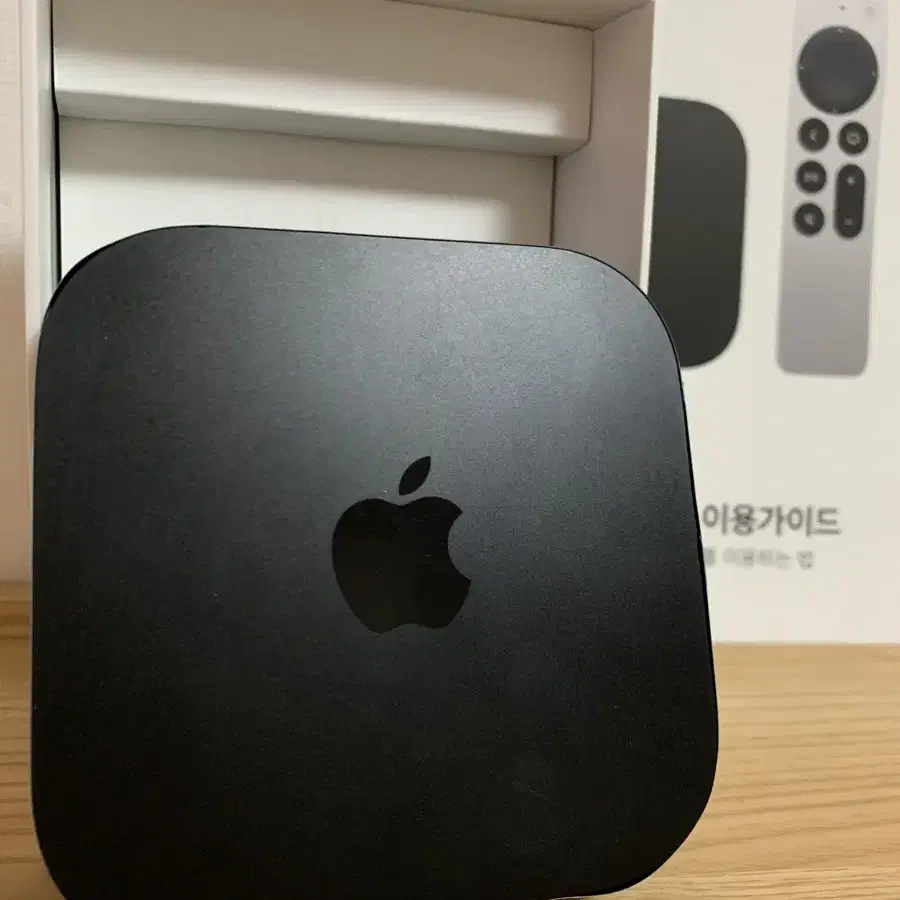 Appletv 애플티비 4K 128기가 이더넷모델 풀박스 새상품