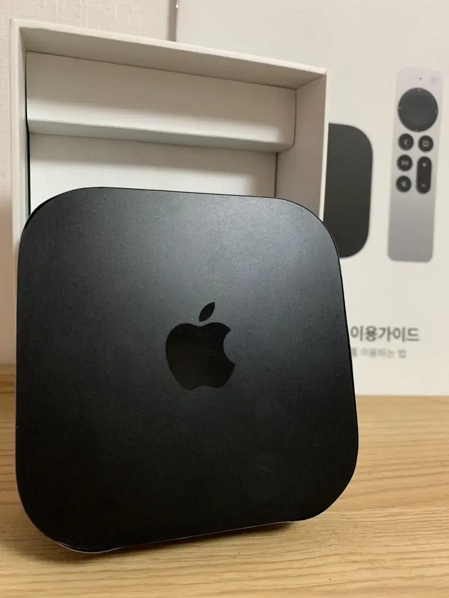 Appletv 애플티비 4K 128기가 이더넷모델 풀박스 새상품