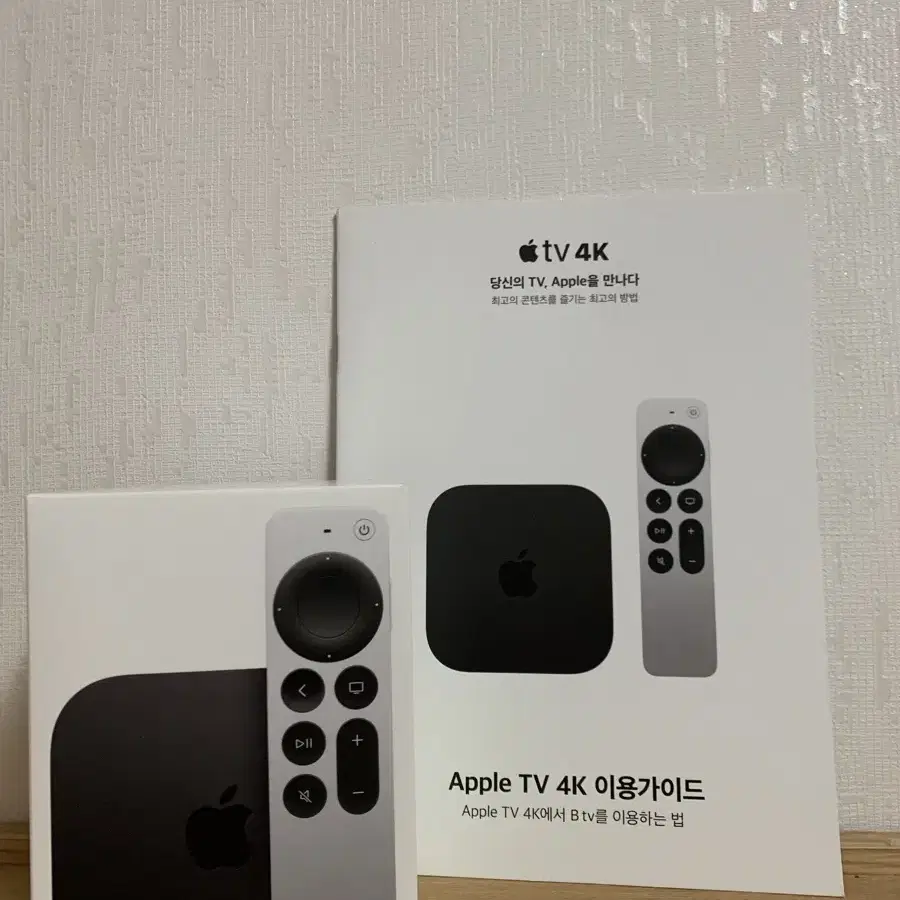 Appletv 애플티비 4K 128기가 이더넷모델 풀박스 새상품