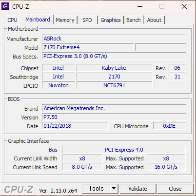 i3-7350k+asrock z170 extreme4+ddr4 8g