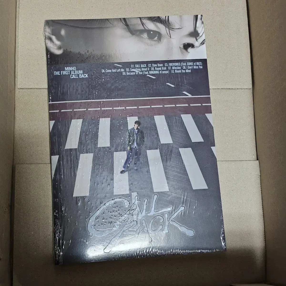 Shinee minho callback photobook version sealed album