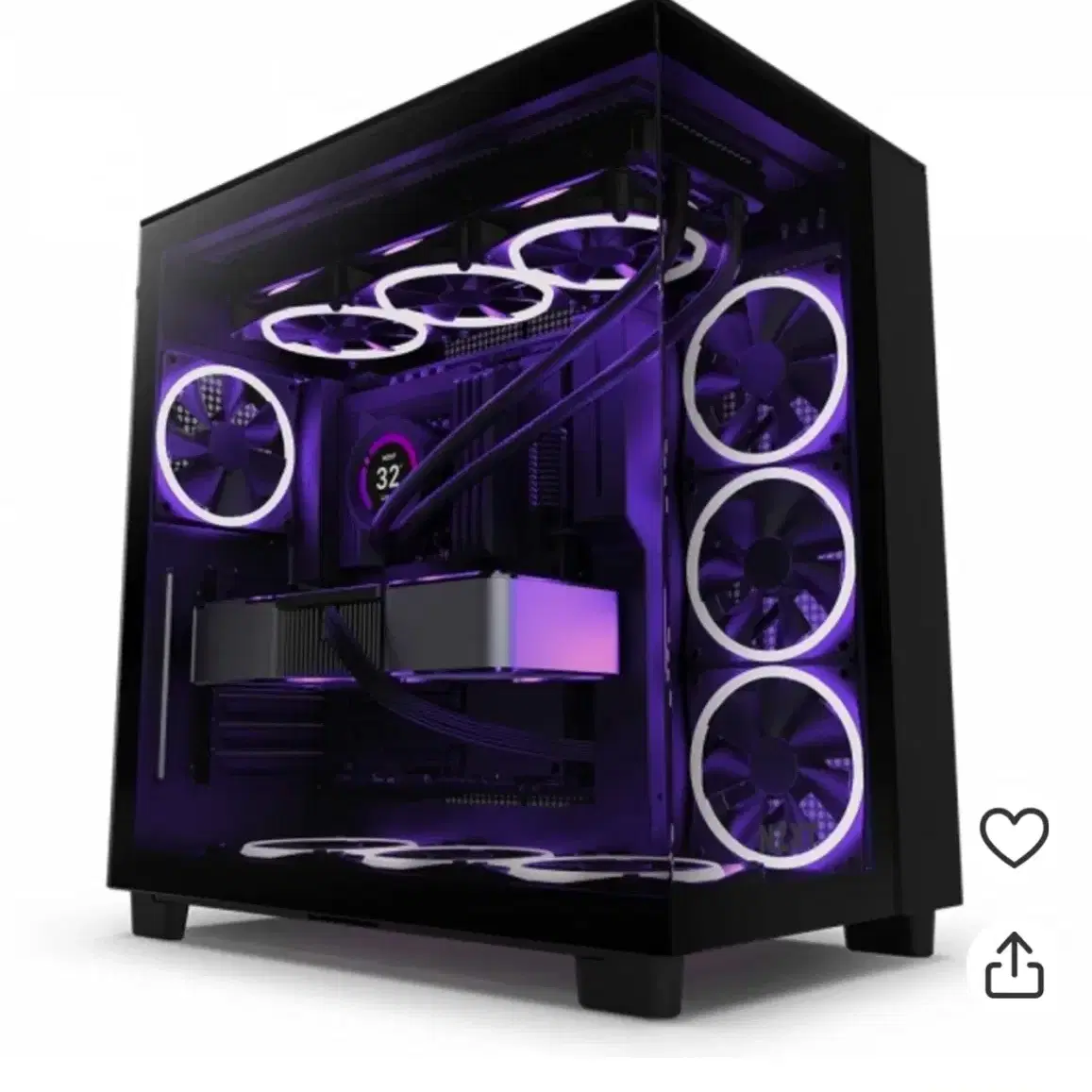 NZXT H9 Flow Matte Black [ 구합니다 ]