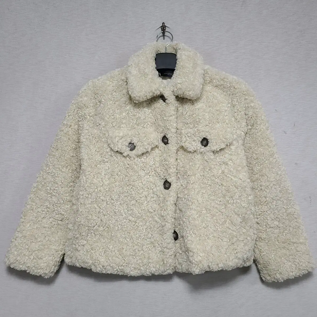 ㅡZara Sheep Wool kara Jacket Women's 90 ㅡ0114