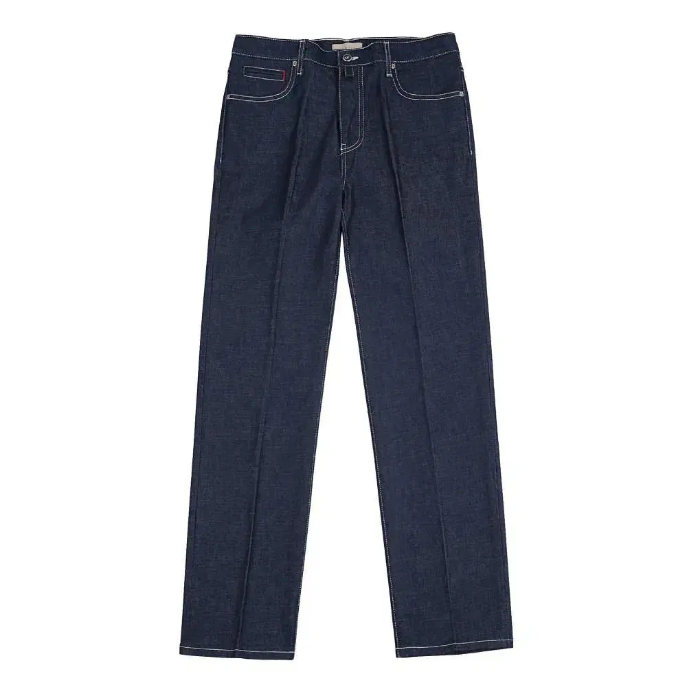 M Solti 223 Low-Rise Tailored Indigo Jean Spandex Denim Jeans