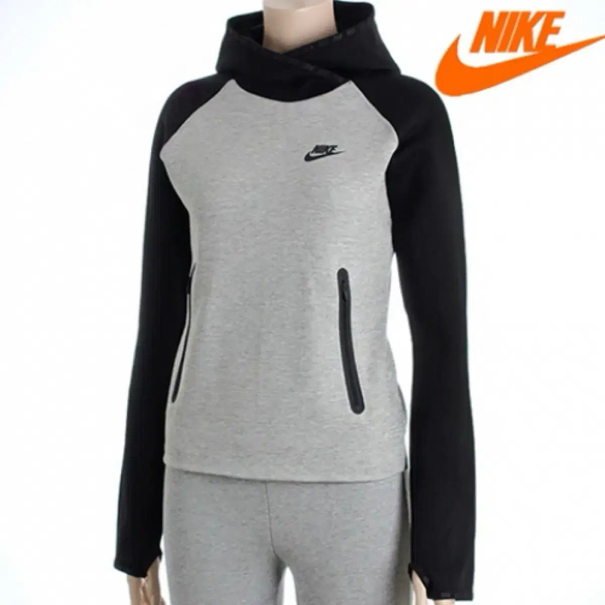 나이키 워먼 테크팩 테크 플리스 퍼널 후드티 nike tops 우먼